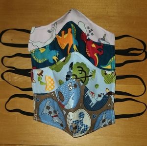 4-pack FACE MASK for kids 8-12 yo